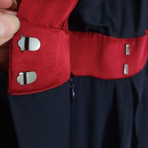 NWT Diane Von Furstenberg Alexander Navy Jumpsuit - Picture 16 of 16